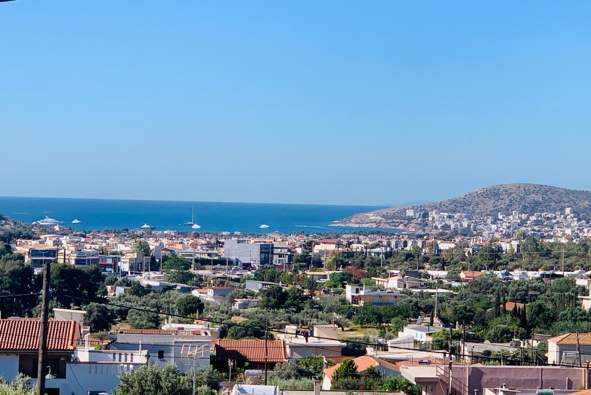 Thelfi Luxury Studio In Attica - Close To Varkiza Beach - Sea View Vári Exteriér fotografie